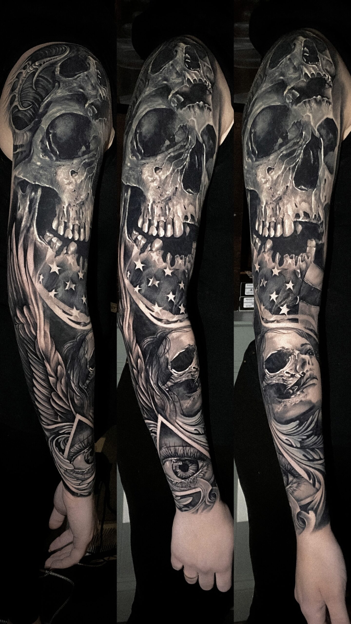 Share More Than Black And Gray Skull Tattoos Best In Coedo Com Vn
